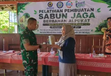 Berdayakan Warga, Kelompok Rentan Nanggulan Diberi Pelatihan Pembuatan Sabun