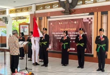 Tanamkan Nilai Pancasila, Tujuh Pelaksana DPPI Bantul Dilantik