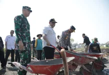 TMMD di Kapanewon Berbah Sasar Pembangunan Jalan dan Perkuat Nasionalisme