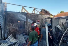 Rumah Warga di Panggungharjo Sewon Ludes Dilahap Si Jago Merah