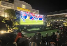 Modal Aplikasi KAI Access, Ratusan Orang Nobar Pildun Gratis di Stasiun Yogyakarta