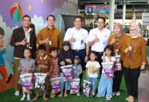 Meriahkan Hari Anak Nasional, Daop 6 Yogyakarta Bagikan Paket Camilan di Stasiun