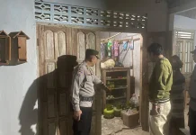 Viral, Pencuri Gas Melon di Dlingo Dikejar Sejumlah Warga