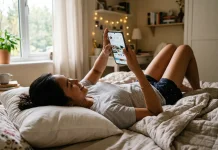 Bahaya Scrolling Sosmed Sambil Rebahan bagi Kesehatan