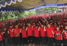 DPC PDI Perjuangan Kota Yogyakarta Lantik Pengurus Ranting, Baguna, TMP & Bamusi