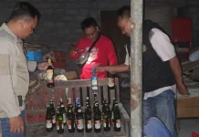 Lakukan Razia di 14 Lokasi, Polres Bantul Sita 307 Botol Miras Ilegal