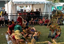 Ritual sebelum Pentas Jadi Identitas Jathilan Putro Barong Budoyo