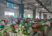 Efek Kemarau, Harga Sayur di Pasar Prawirotaman Naik dan Turun Drastis