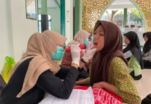 Upaya Deteksi Dini, Ratusan Siswa MTsN 4 Sleman Ikuti Skrining Kesehatan