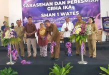 Peringati HUT ke-64, SMA Negeri 1 Wates Resmikan Grha IKA