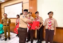 Bupati Gunungkidul Lepas 34 Pramuka ke Jambore Nasional 2026