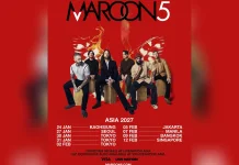 Maroon 5 Gelar Konser di Jakarta pada Februari 2027