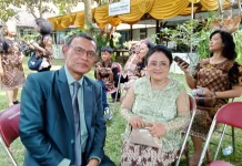 Uskup Emeritus Banjarmasin Tahbiskan Lima Imam Jesuit di Kotabaru