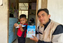Tim PPK Ormawa UNY Dampingi Monitoring Stunting di Kebonharjo Kulon Progo