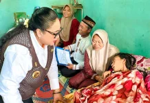 Jasa Raharja Serahkan Santunan Cacat Tetap Dik Ida di Gunungkidul