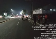 Kecelakaan Tunggal di Tempel Sleman, Pemotor Honda CRF Meninggal Dunia