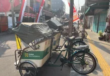 Becak Listrik Yogyakarta Nyaman dan Andal, Perawatan Rutin Jadi Kunci