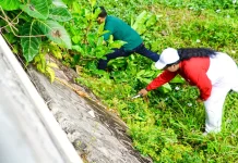 Sebanyak 400 Anggota LDII dan Pemkab Gunungkidul Bersih-bersih Kawasan Sungai