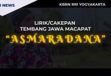 Lirik Tembang Jawa “Asmaradana”