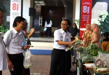 Meriah, Pasar Sayur-Mayur dan Donor Darah Warnai Hari Pengayoman tingkat DIY