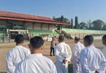 Tingkatkan Kesiapsiagaan, Personel Polresta Sleman Gelar Latihan Beladiri