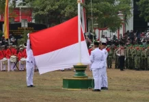 Paskibraka Gunungkidul Sukses Kibarkan Merah Putih pada HUT RI Ke-81