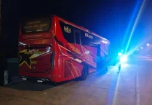 Tertabrak Bus, Seorang Pejalan Kaki Meninggal Dunia di Giripeni