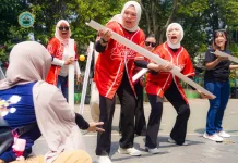 Seluruh Sivitas Turut Bertanding, Perayaan HUT RI di SDN Ungaran 1 Terasa Meriah