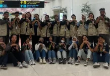 40 hari mengabdi, Tim KKN Berseri Seram Kembali ke Yogyakarta