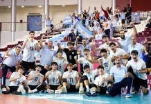 Skuad Muda Voli Argentina Sukses Menjegal Juara Bertahan Italia