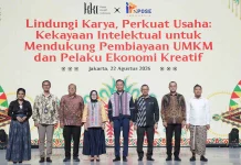 Lindungi Karya, Perkuat Usaha, KI Bisa Dukung Pembiayaan UMKM dan Ekonomi Kreatif