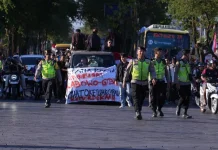 Penyampaian Aspirasi BEM DIY Berjalan Damai, Polda DIY Beri Aspirasi