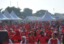 Buka Mustika Rasa di Alun-Alun Kidul, Esti Dorong Masyarakat Sehat dan Aktif