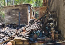 Dapur Rumah Milik Lansia di Bendungan Wates Terbakar