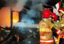 Diduga akibat Stop Kontak, Warung Kelontong di Danurejan Terbakar
