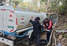 PMI Kulon Progo Salurkan 152 Ribu Liter Air Bersih Bantuan Kekeringan