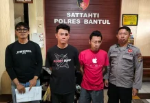 Konsumsi Sabu di Kamar Kos, Dua Pria di Bantul Dibekuk Polisi