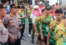 Polresta Yogyakarta Turut Mengamankan Ajang TNI Run 2026