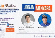 Akademisi UGM Imbau Masyarakat Waspadai Bahaya Abu Anak Krakatau