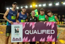 Brasil Borong Tiket Voli Pantai Amerika Selatan menuju Olimpiade LA 2028
