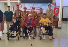 Pemkab Gunungkidul Salurkan Alat Bantu Disabilitas
