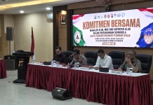 Harda Kiswaya dan Hasto Wardoyo Dukung Komitmen Jaga Kondusivitas Derby DIY