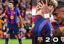 Barcelona Tundukkan Athletic Club Dua Gol tanpa Balas