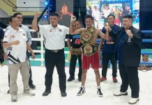 Kalahkan Flasidus Nono, Yunus Dhae Sabet Sabuk Emas Panglima TNI 2026 di Surabaya