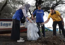 Dukung Pariwisata, Pantai Trisik Dibersihkan dari Sampah