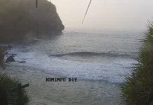 Potensi Hujan di Sleman Utara, Wisatawan Wajib Waspada Ombak Besar Laut Selatan