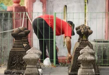 Peringati Hari Jadi, Pemkab Gunungkidul Bersihkan Makam Bupati Pertama