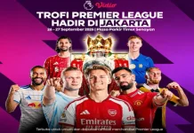 Trofi Premier League Hadir di Jakarta Akhir Pekan Kemarin