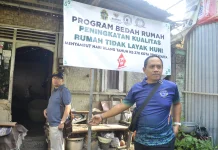 Perkuat Semangat 'Sambatan', Pemkot Yogyakarta Bedah Lima Rumah Warga