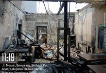 Warmindo di Sleman Terbakar, Tiga Karyawan Alami Luka Bakar